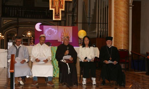 La OFS organizó una oración interreligiosa en el Espíritu de Asís. Vila-real