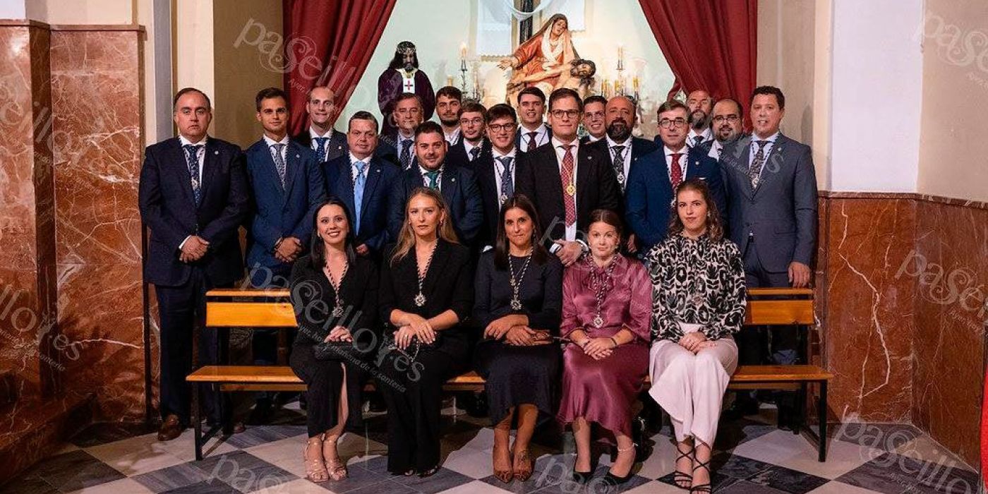 La Nueva Junta de Gobierno de la Cofradía Franciscana de Pasión de Lucena Jura sus Cargos