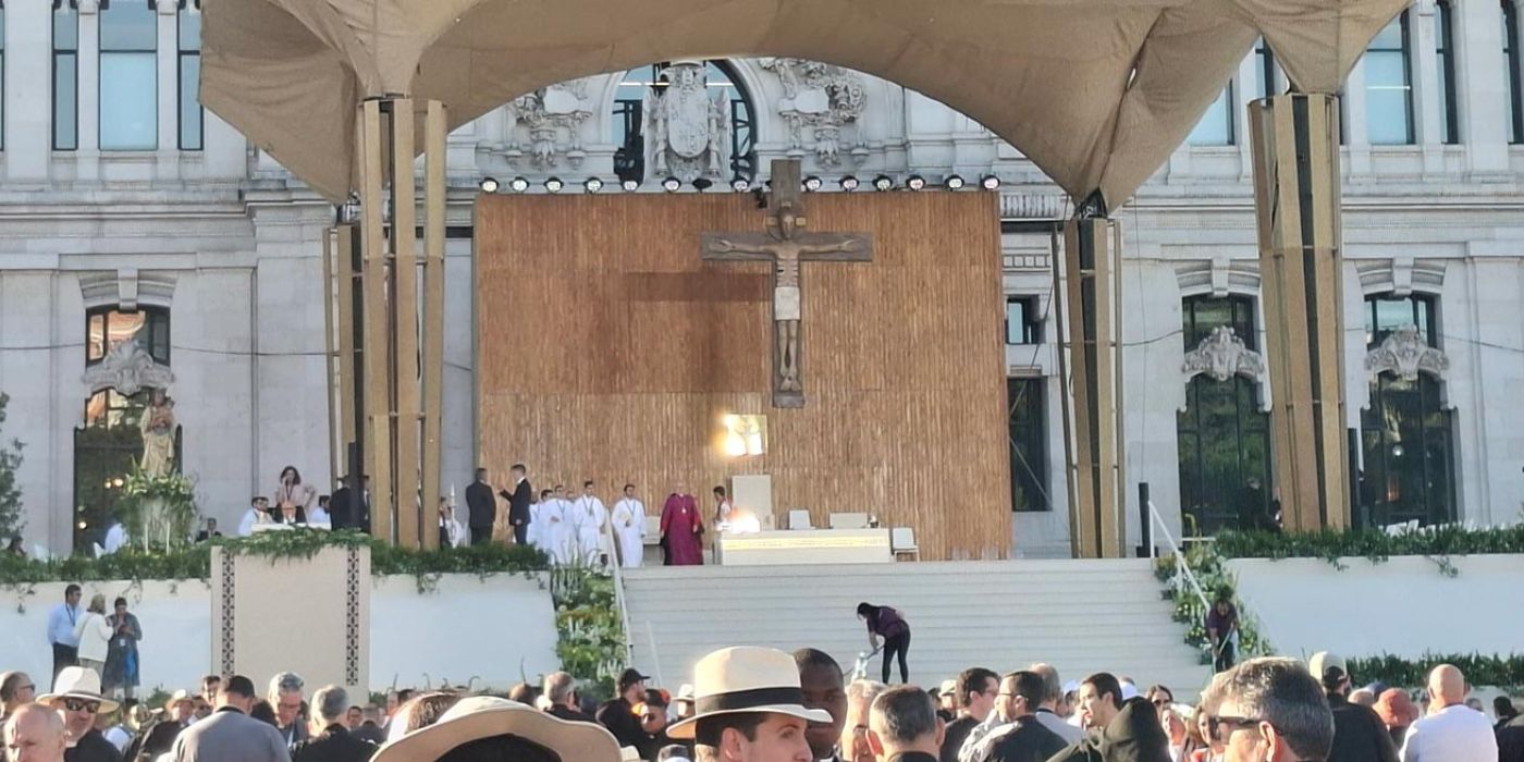 La Inmaculada de Cartagena vive un encuentro histórico con el Papa León XIV