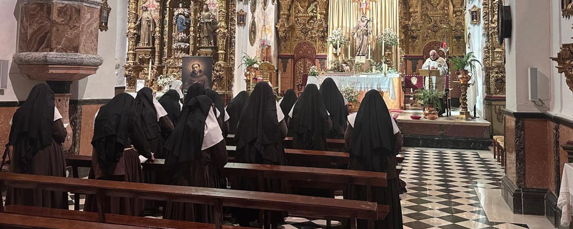 Las Hermanas de la Cruz celebran el Jubileo Franciscano en Estepa
