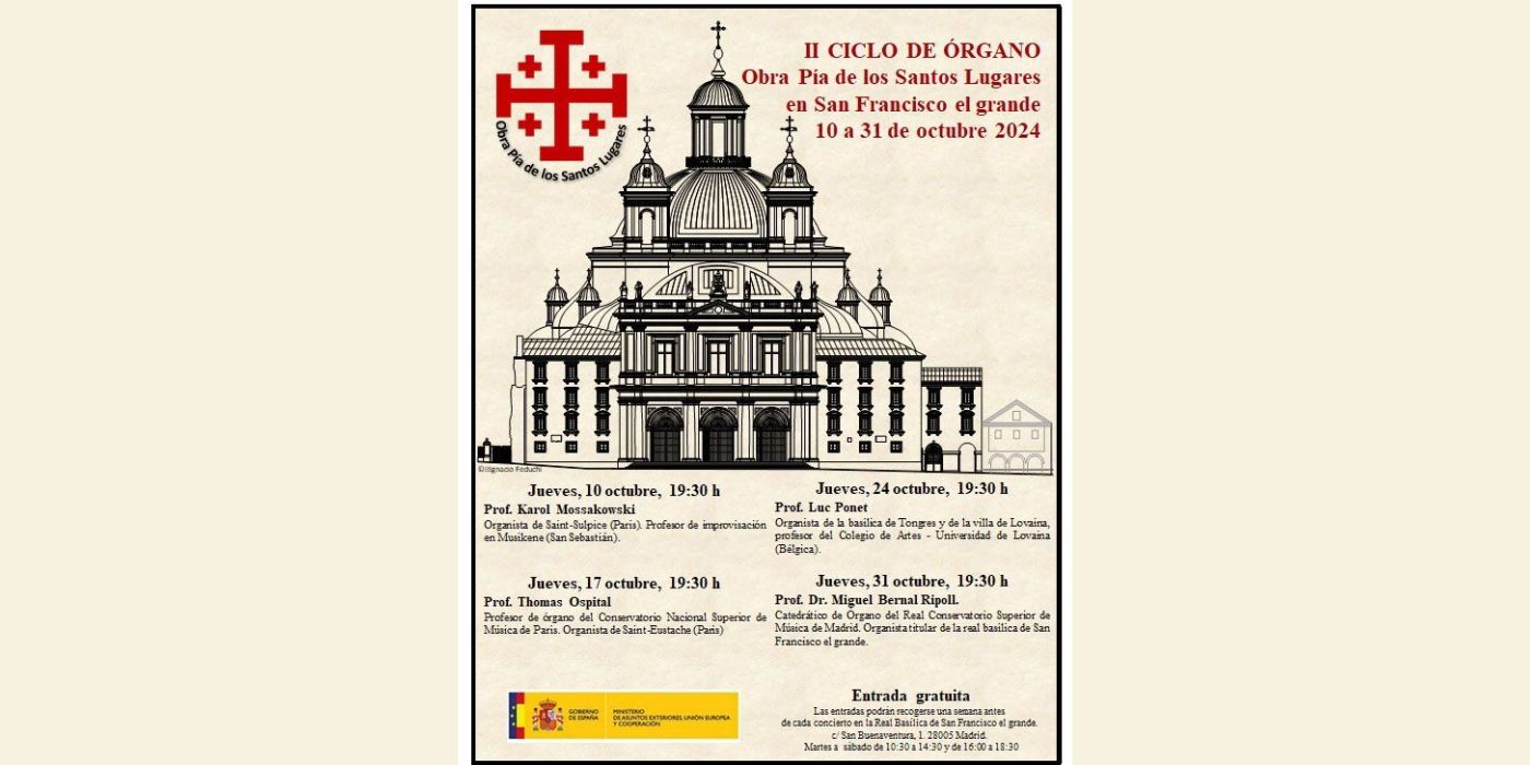 II Ciclo de conciertos en San Francisco el Grande