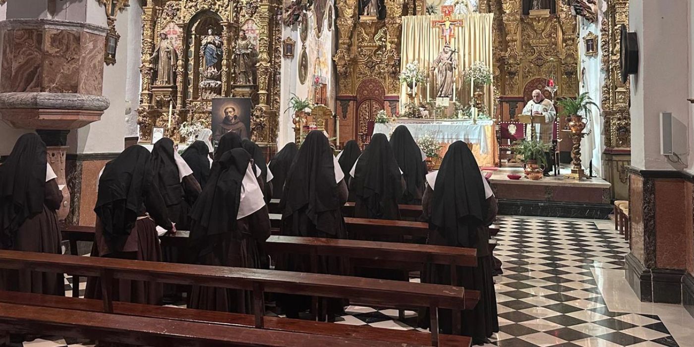 Las Hermanas de la Cruz celebran el Jubileo Franciscano en Estepa