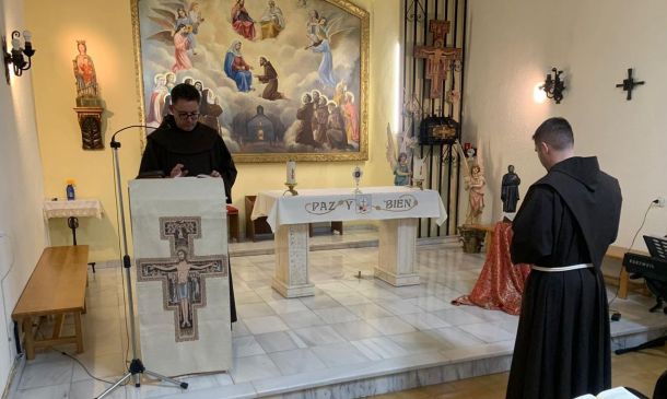 Renovación de la Profesión Temporal de Fray Álvaro García-Agúndez en la fiesta de San Juan Bautista