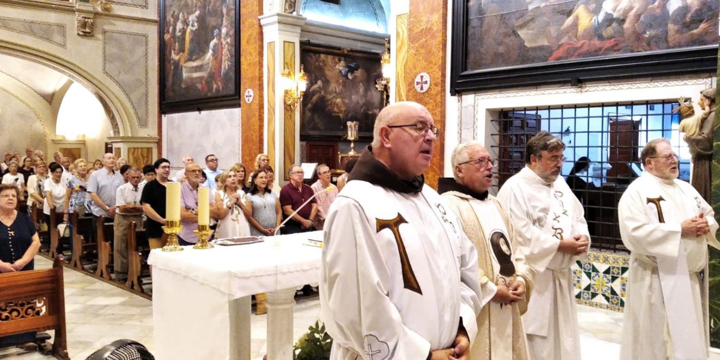 Inicio de curso de la Orden Franciscana Seglar de la zona San Pascual Bailón en Cocentaina