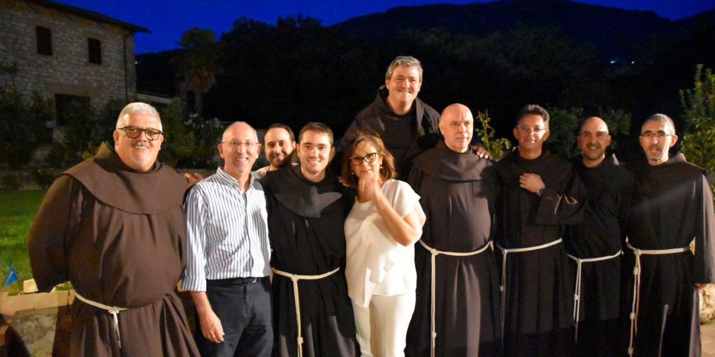 Profesión temporal de Fray Álvaro