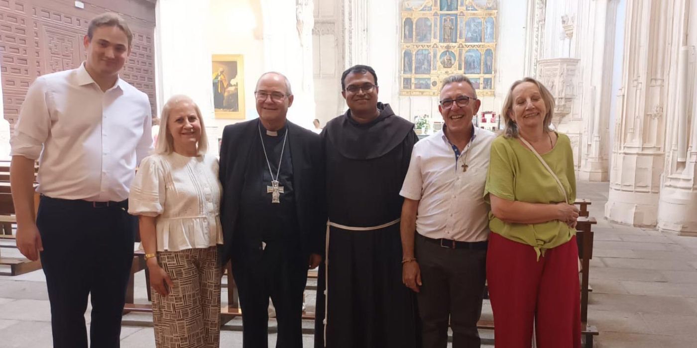 Fr. Antonio Majeesh, OFM, nuevo párroco de San Juan de los Reyes
