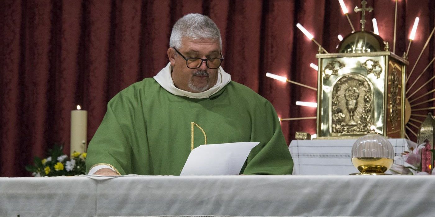 Toma de posesión de Fr. José Ricardo Gallardo como párroco de san Antonio en Vélez-Málaga