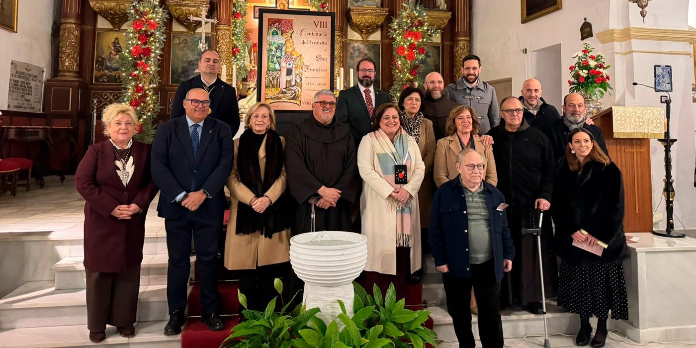 Apertura del VIII centenario del Tránsito de San Francisco en Vélez-Málaga