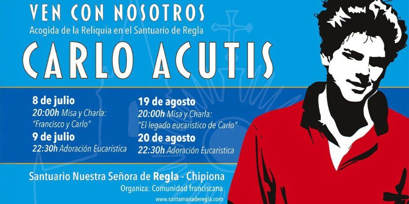 Chipiona acoge la reliquia del beato Carlo Acutis en el Santuario de Nuestra Señora de Regla