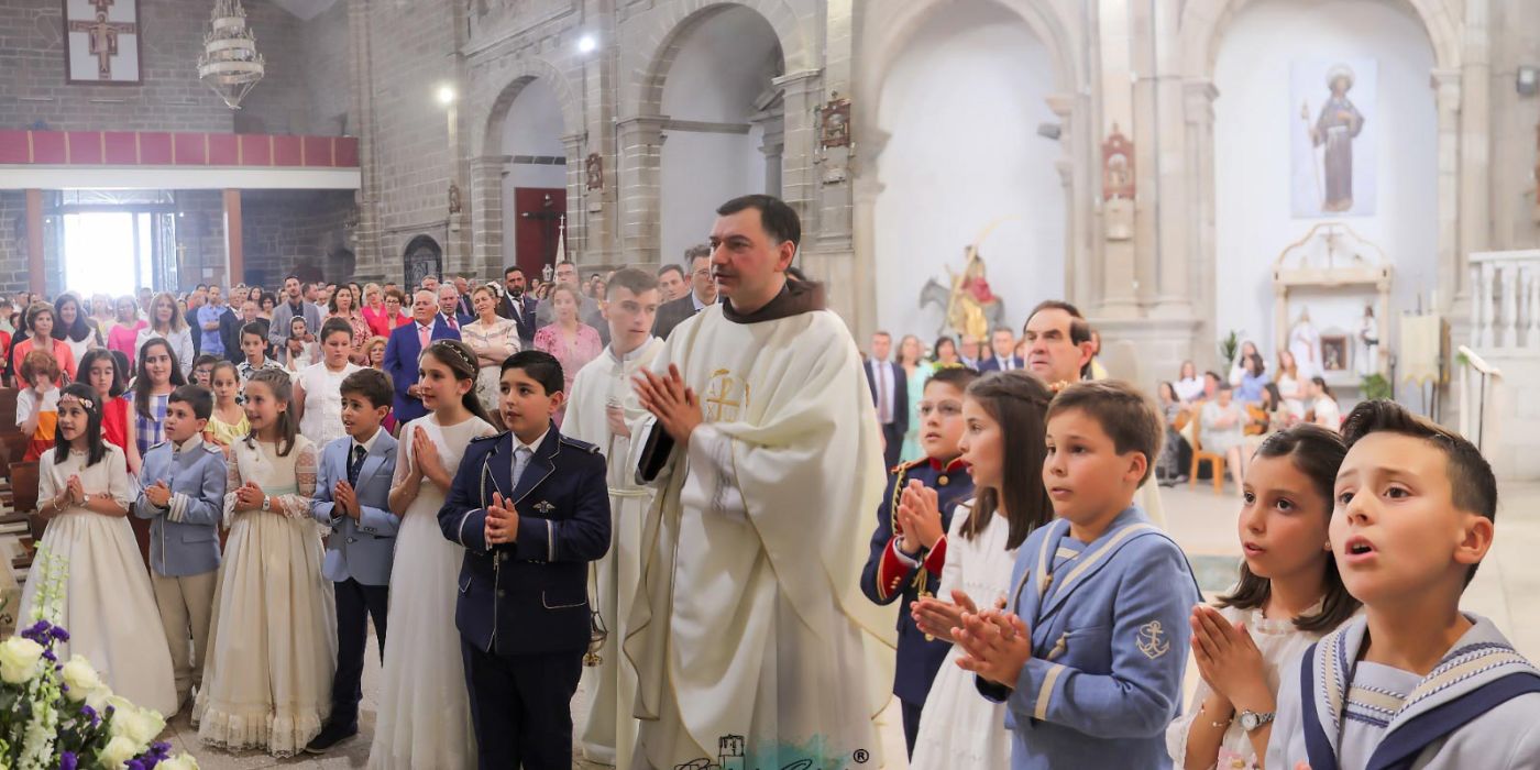 Primera comunión en Belalcázar (Córdoba)