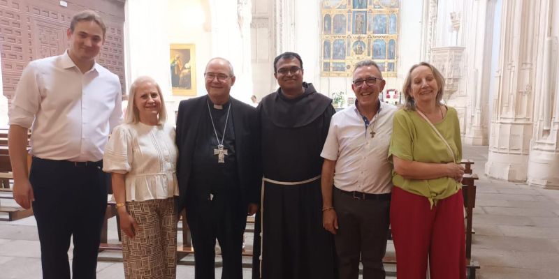 Fr. Antonio Majeesh, OFM, nuevo párroco de San Juan de los Reyes