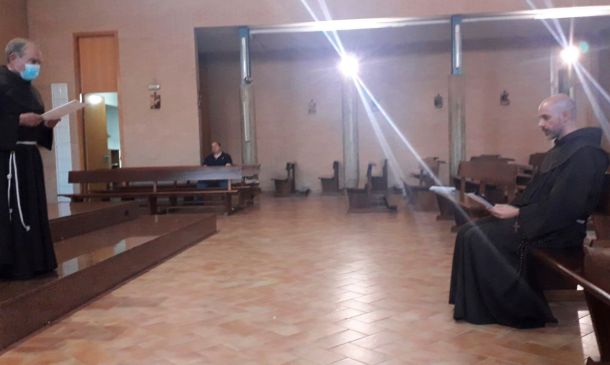 Renovación de la profesión de Fr. Israel Bonilla Jaramillo