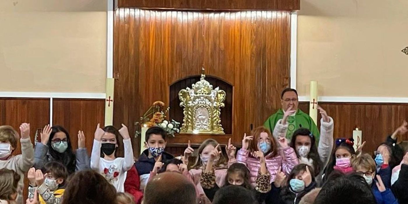 Albacete. Inauguración de las misas de "niños" de este curso